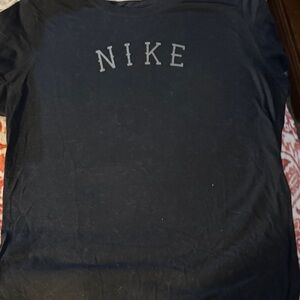 Nike Men's Dark Gray Short Sleeve Tee